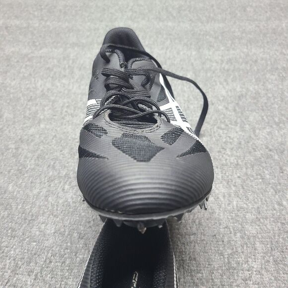 ASICS Hyper MD 7 Track Shoes Mens Size 9 Black White Spikes G502J Isaiah 41:10 - Picture 8 of 11